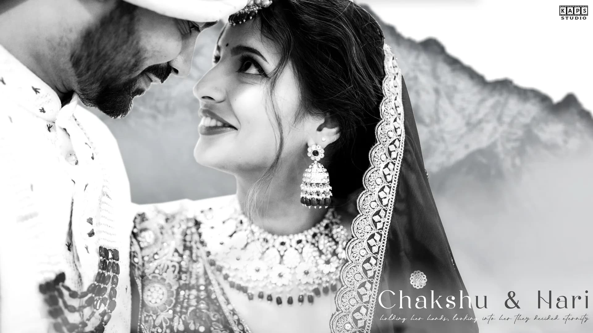 Cinematic wedding film of Chakshu & Hari in Vadodara, Gujarat, India by KAPS Studio